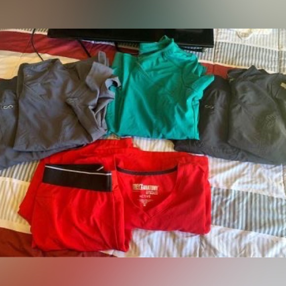 Greys Anatomy set And Infinity Scrubs sets worn for 4 months. - Picture 1 of 2